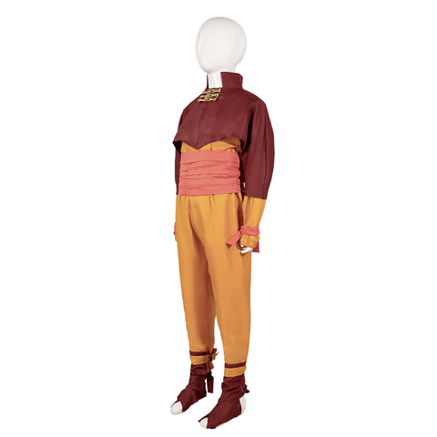 Avatar The Last Airbender Aang Cosplay Costume for Kids and Adults