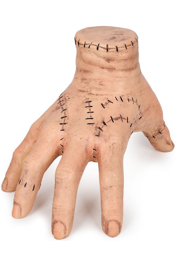 thumbnail image 2 of Women's Wednesday Addams Gothic Fancy Dress Costume – Daughter & Thing Hand Prop – ILOVEFANCYDRESS 2 of 5