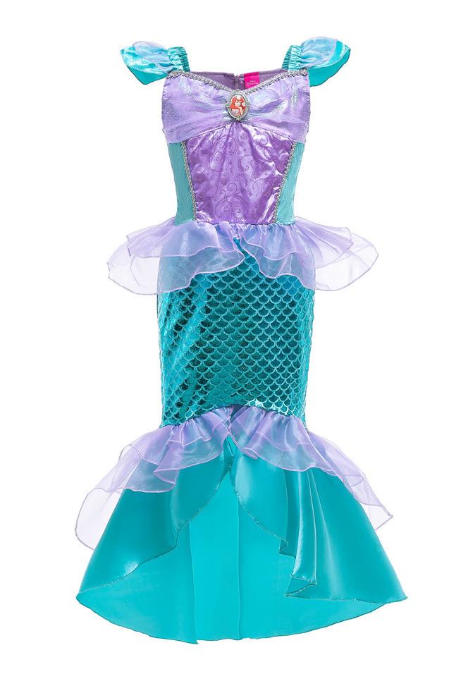 girls mermaid dress Mermaid Tail Princess Dress for Girls