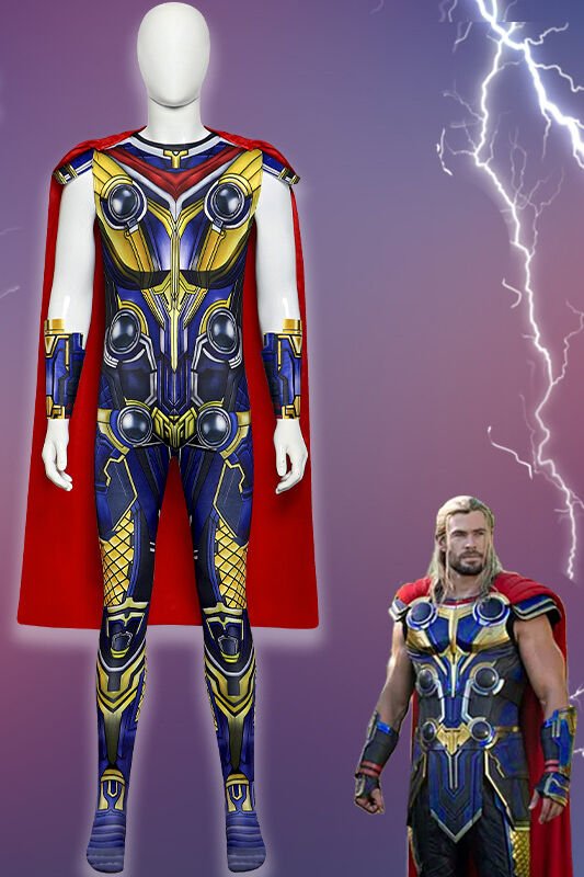 Rubies Officiële Marvel Thor Love & Thunder Film, Thor Rubies Officiële Marvel Thor Love & Thunder Film, Thor