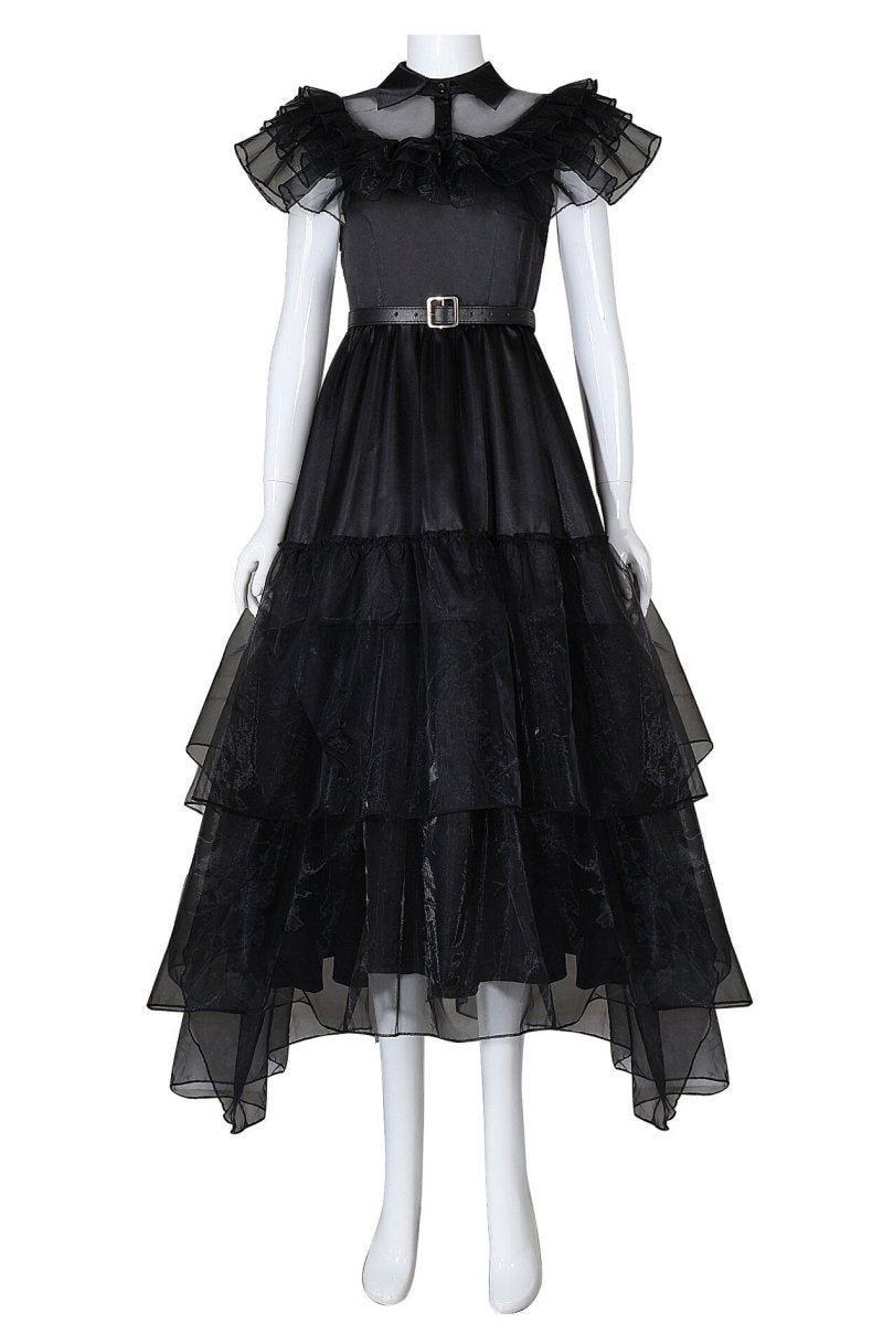 Wednesday Rave'N Dance Dress Costume for Kids and Adults Hallowitch Costumes Wednesday Rave'N Dance Dress Costume for Kids and Adults Hallowitch Costumes