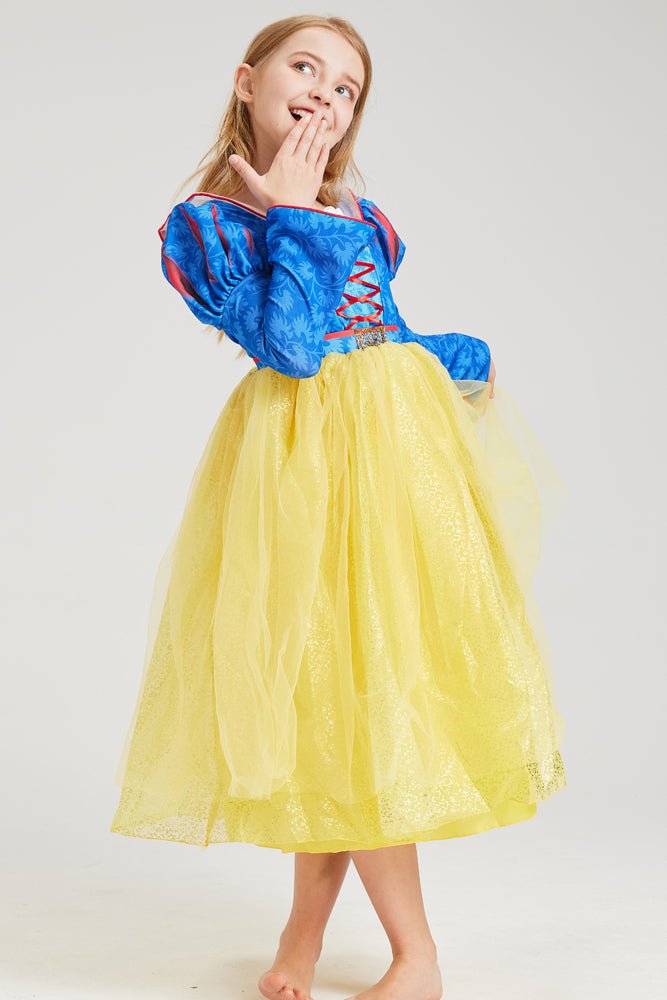 2025 Snow White Dress Costume for Kids