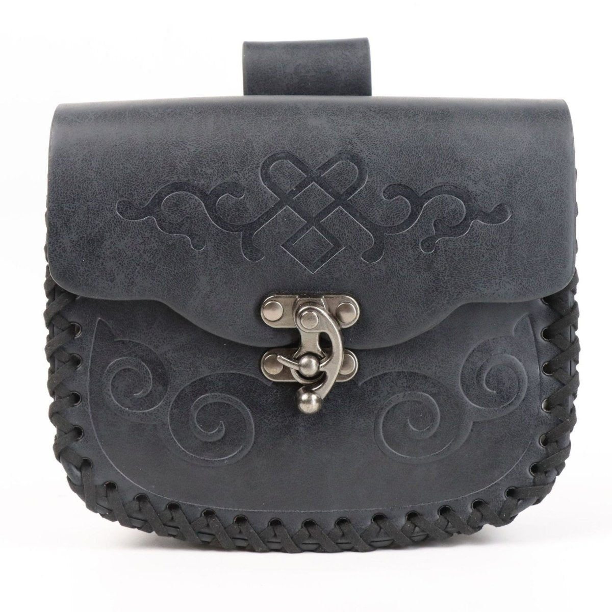 3 - Piece Renaissance Leather Belt Set with Pouch & Keys