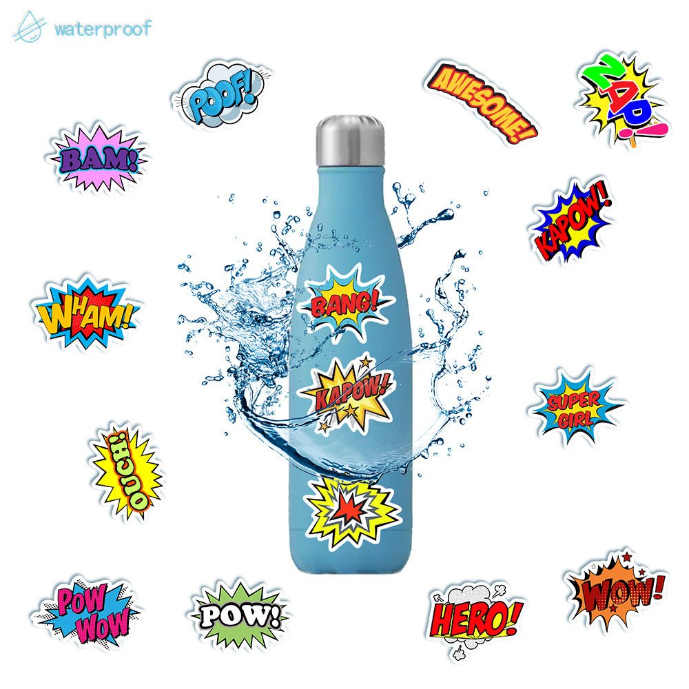 50PCS Superhero Party Stickers