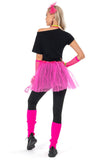 80s Costume For Women Lip Print