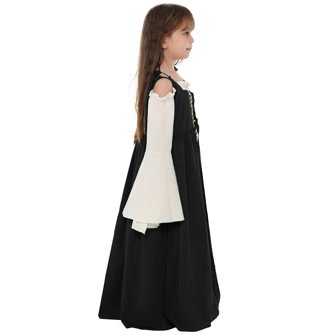 Medieval Renaissance Dress Costume for Girls