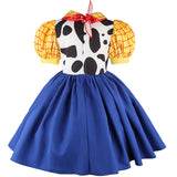 Woody Dress for Girls Cowgirl Costume Cosplay