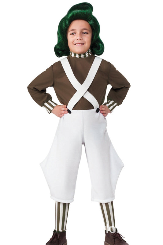 Oompa-Loompa Costume For Kids - Charlie And The Chocolate Factory