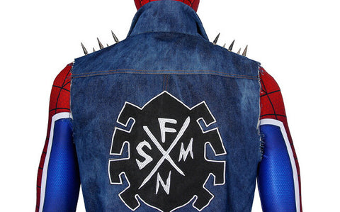 PS4 Spider-Punk Costume for Men
