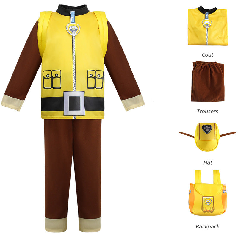 Rubble Paw Patrol Costume for Kids