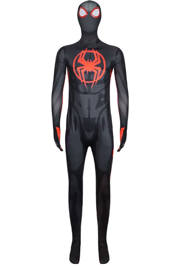 Miles Morales Costume for Adults and Kids. Spider Man across the Spider Verse Suit