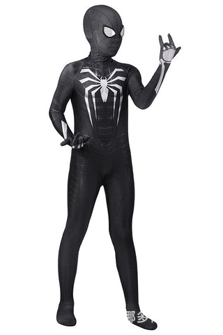Symbiote Black Suit, Spider Man Costume for Kids and Adults