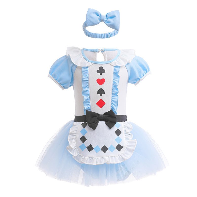 Alice in Wonderland Costume Dress For Babies 3 - 24 Months