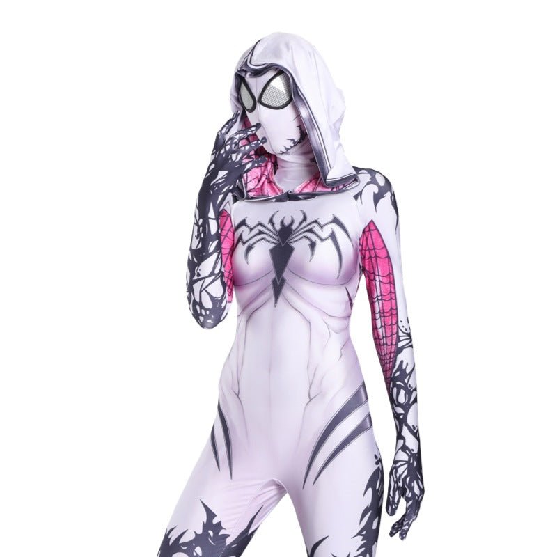 Anti - Gwenom Costume White Suit