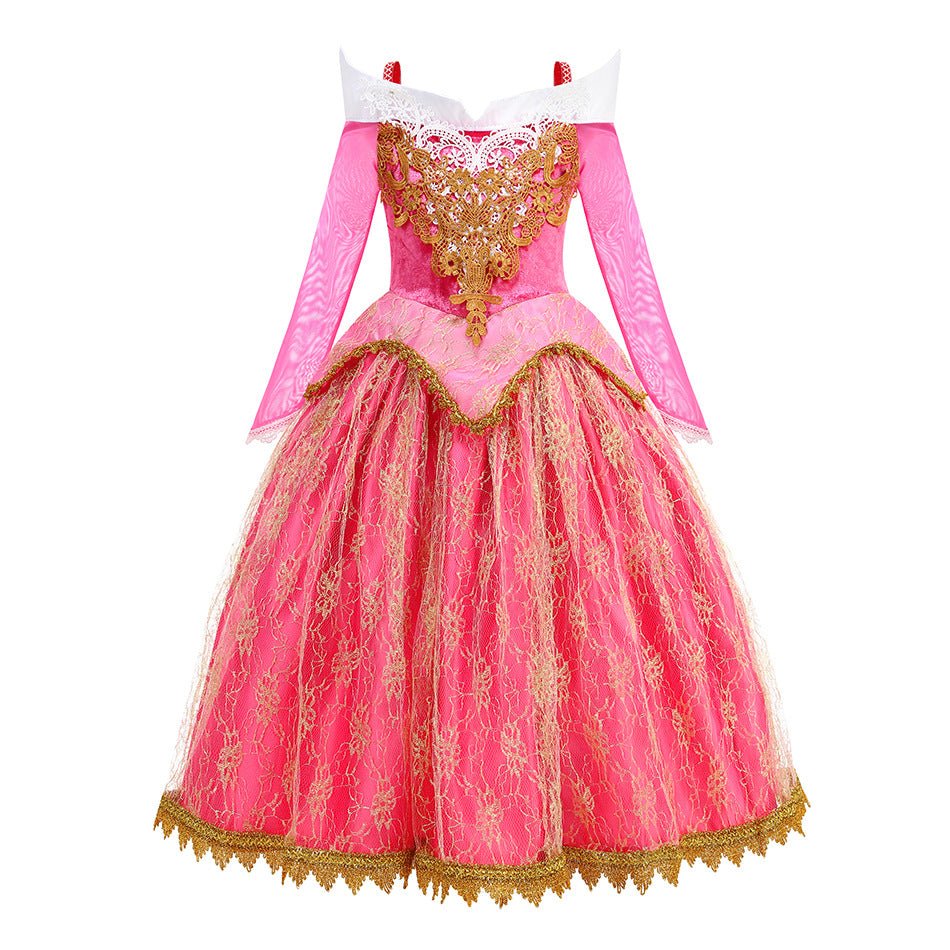 Aurora Dress Up Costume for Toddlers and Kids