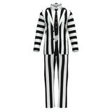 Beetlejuice Suit Costume for Men and Kids