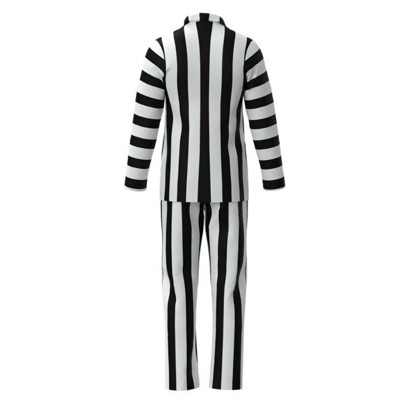 Beetlejuice Suit Costume for Men and Kids