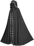 black cloak with hood 