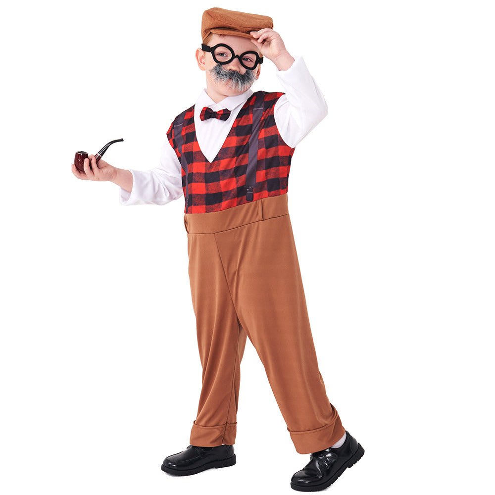 Boys' Old Man Costume, Grandpa Costume