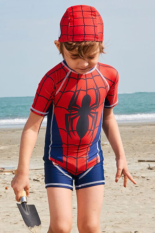 Boys Spiderman Swimsuit
