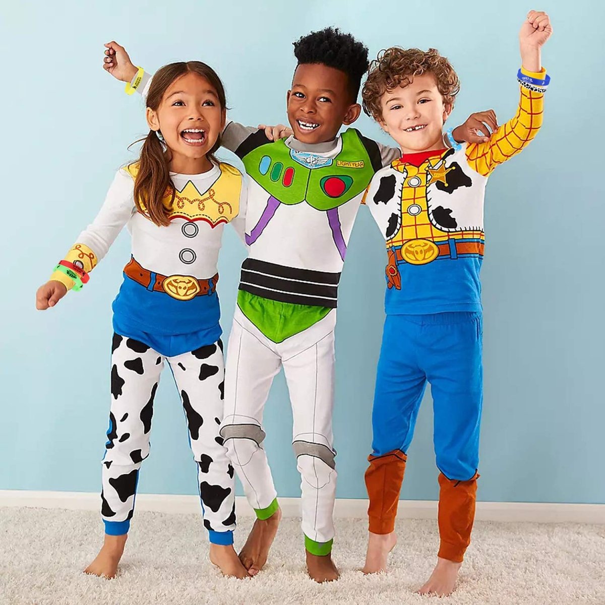 Buzz Lightyear, Woody and Jessie Pajamas for Toddlers and Kids