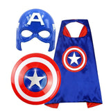 Captain America Mask, Shield and Cape