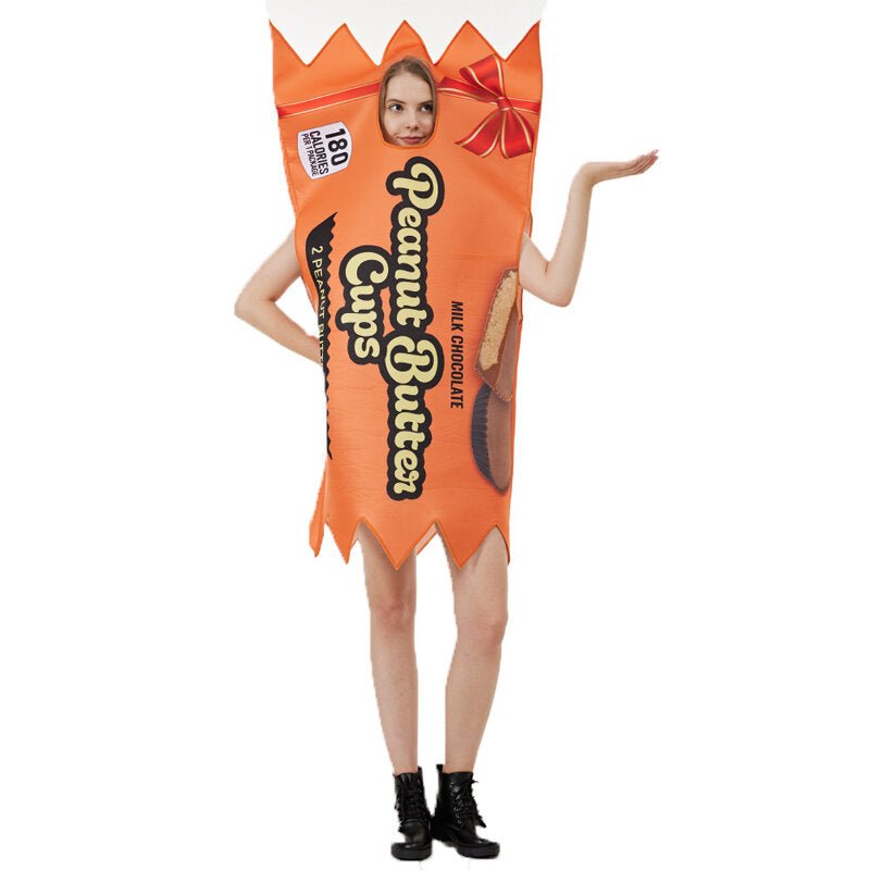 Chocolate Bar and Peanut Butter Couple Costume