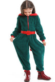 Christmas Onesie Costume For Adults - Green
