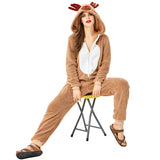 Christmas Reindeer Onesie Costume For Adults