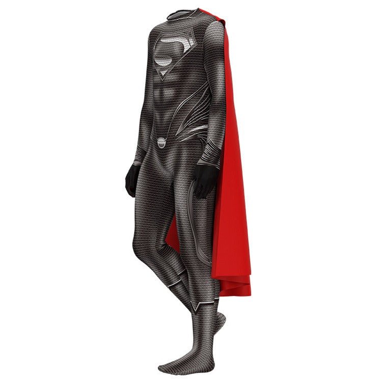 Clark Kent Superhero Black Costume, Justice League