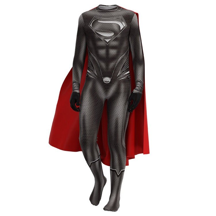 Clark Kent Superhero Black Costume, Justice League