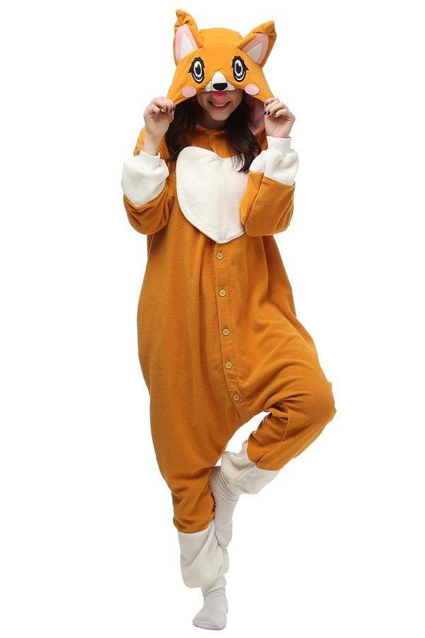 Corgi Dog Onesie Costume For Adults And Teenagers