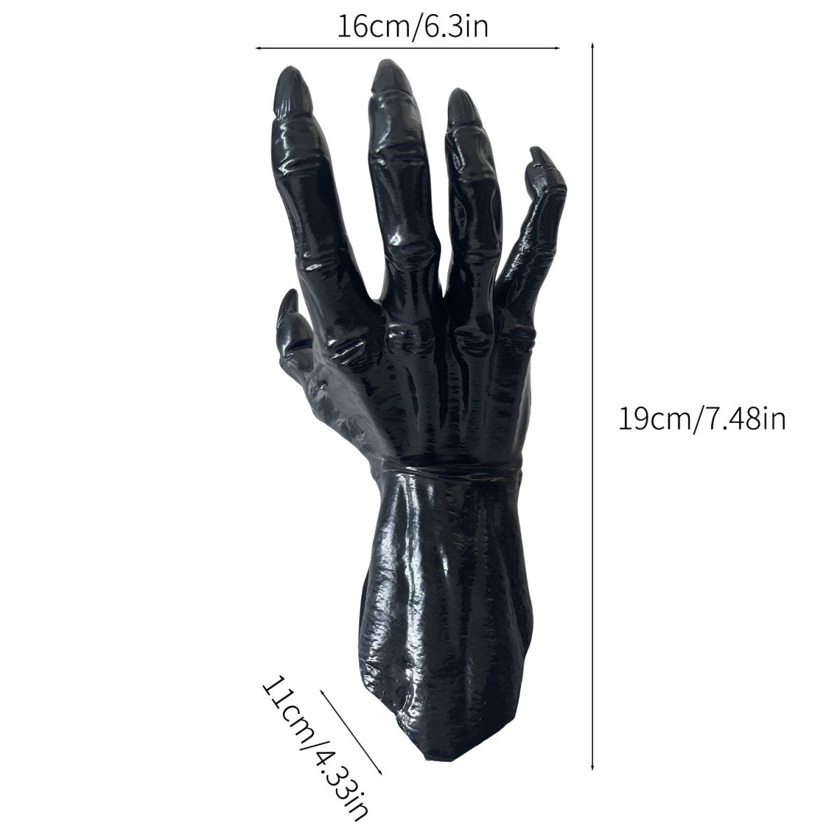 Creepy Reaching Hands, Halloween Wall Decoration, 3 pcs