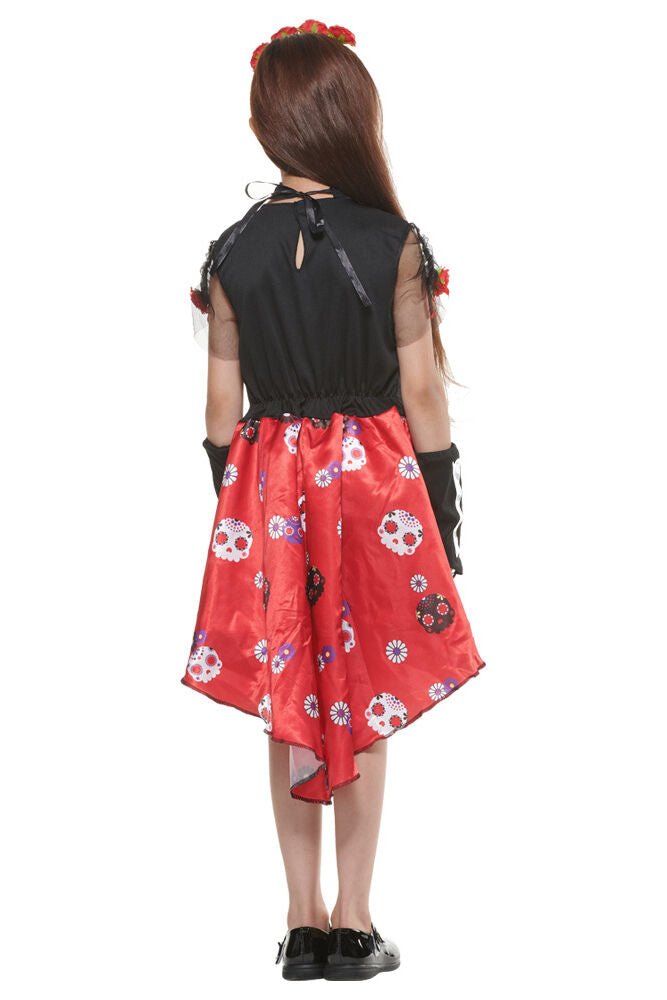 Day of the Dead Girl’s Princess Dress Costume