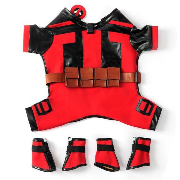 Dogpool Costume, Deadpool Costume for Dogs and Cats