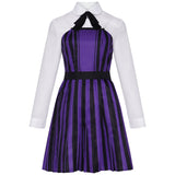 Enid Sinclair Costume Nevermore Academy Purple Uniform