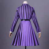 Enid Sinclair Costume Nevermore Academy Purple Uniform