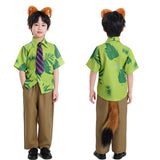Fox Nick Zootopia Costume for Kids, Green
