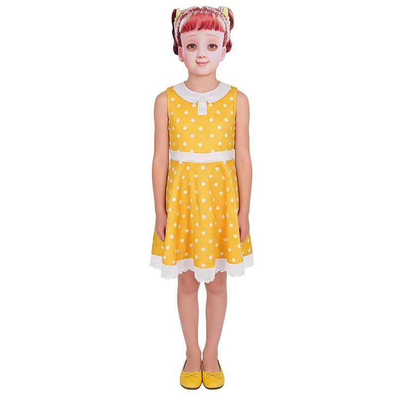 Gabby Gabby Dress Costume for Kids. Mask Included