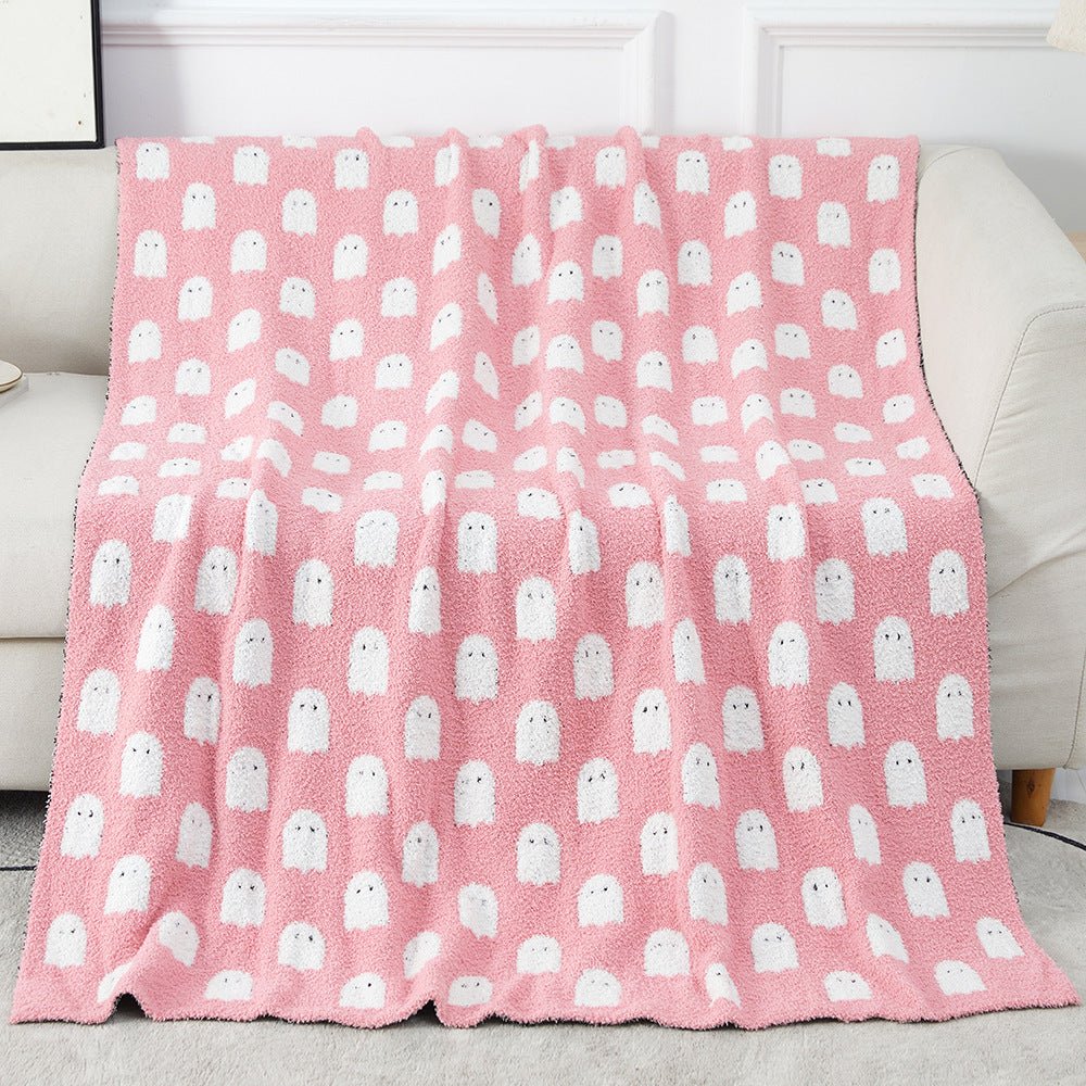 Ghost Boo Halloween Blankets