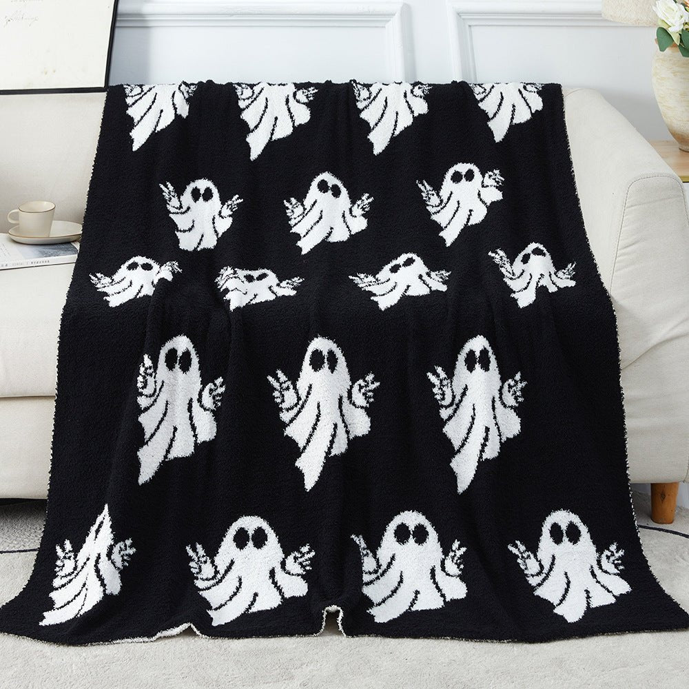 Ghost Boo Halloween Blankets