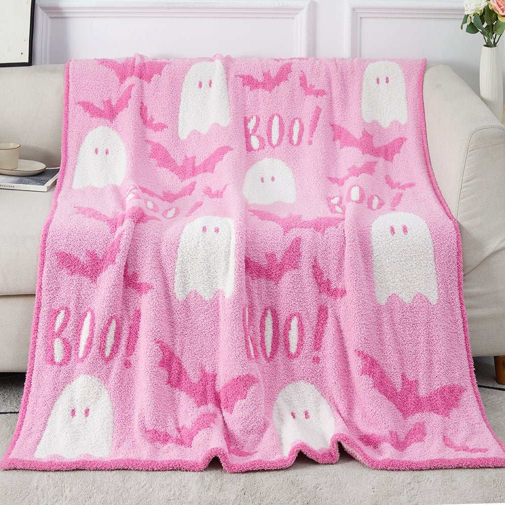 Ghost Boo Halloween Blankets