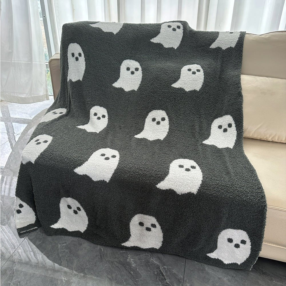 Ghost Boo Halloween Blankets