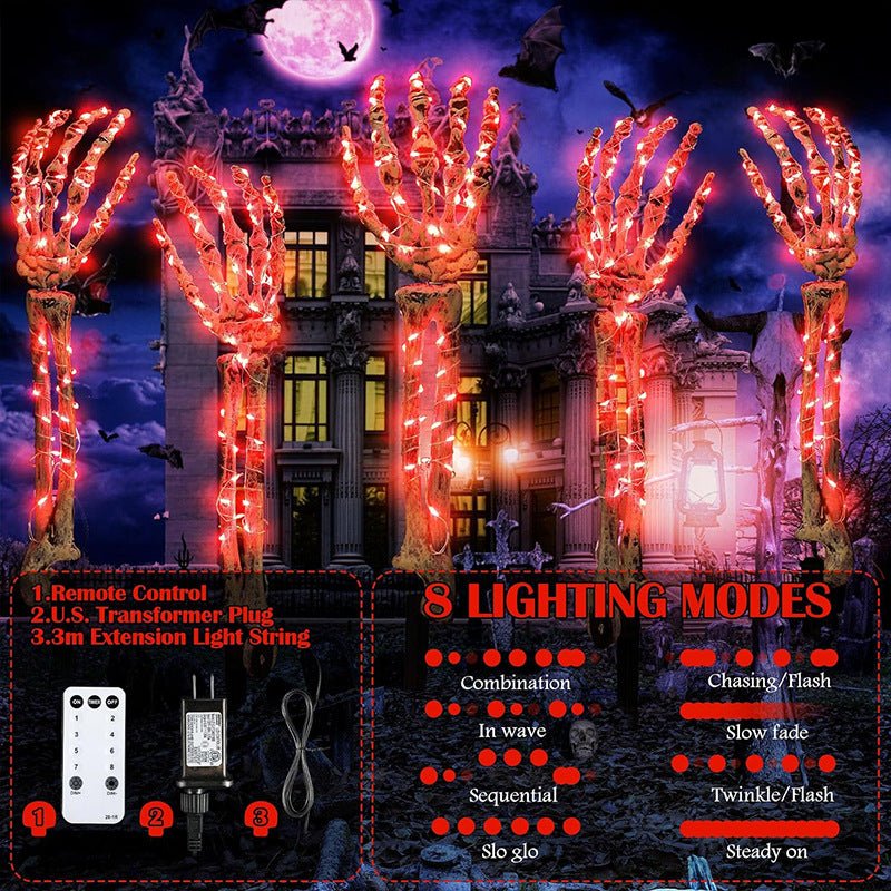 Hand Machine Ghost Ghost Hand Props with Lights, 5pcs – Hallowitch Costumes