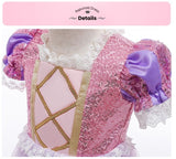 Girls Rapunzel Dress Costume Tangled