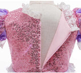 Girls Rapunzel Dress Costume Tangled