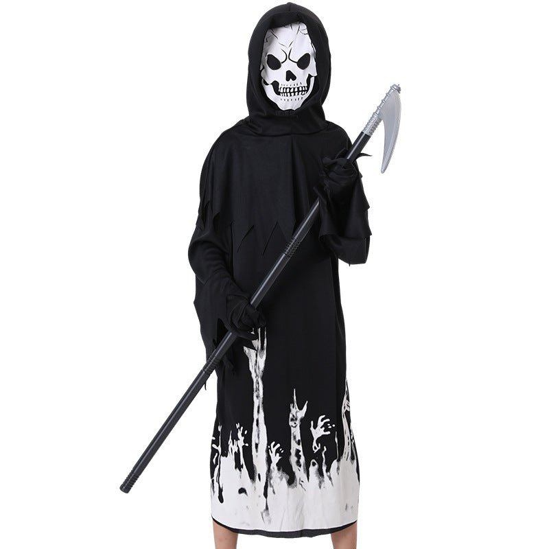 Glow in the Dark Grim Reaper Costume for Kids