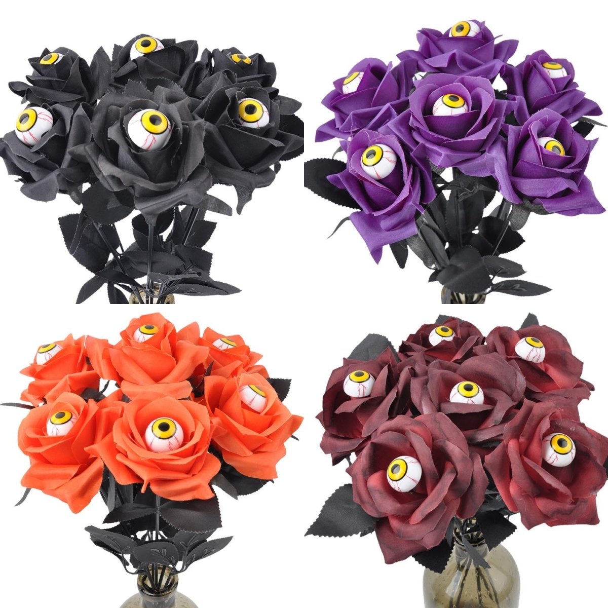 Halloween Rose Eyeball Bouquet – Hallowitch Costumes