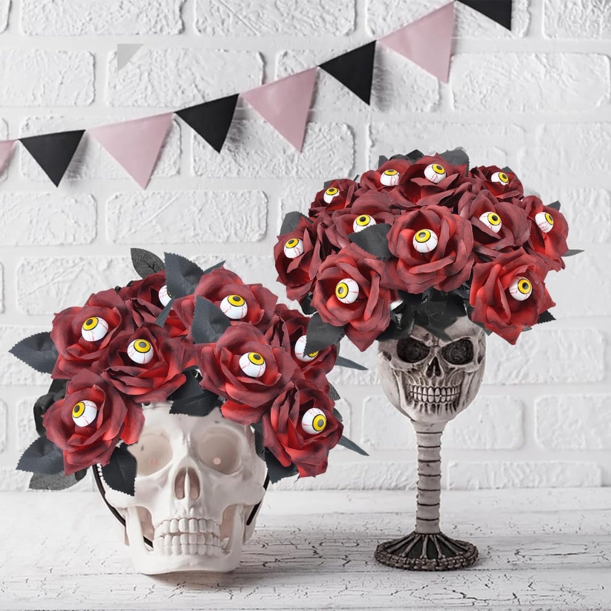Halloween Rose Eyeball Bouquet – Hallowitch Costumes