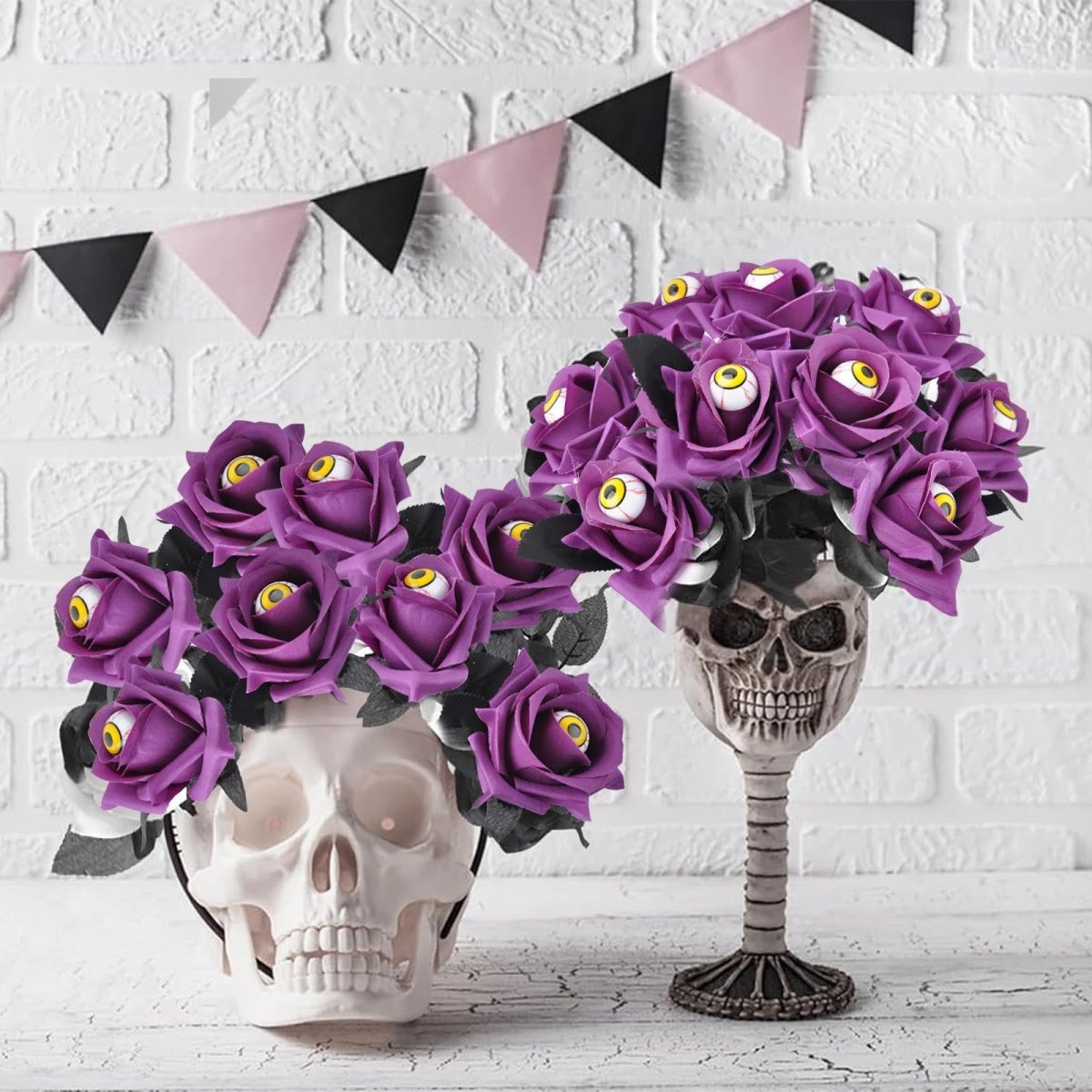 Halloween Rose Eyeball Bouquet – Hallowitch Costumes